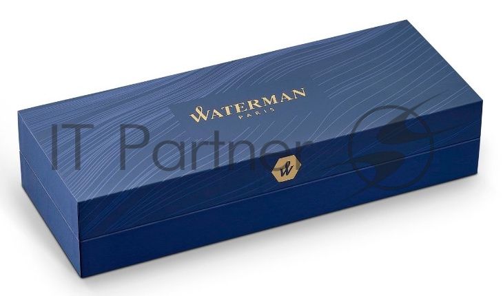 Ручка шариковая Waterman Carene (CWS0293950) Black ST, M, синие чернила, подарочная коробка