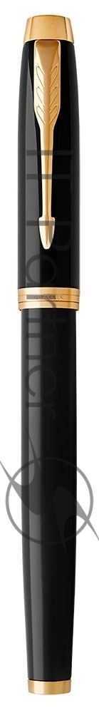 Ручка перьевая Parker IM Core F321 (CW1931645) Black GT F сталь нержавеющая подар.кор.