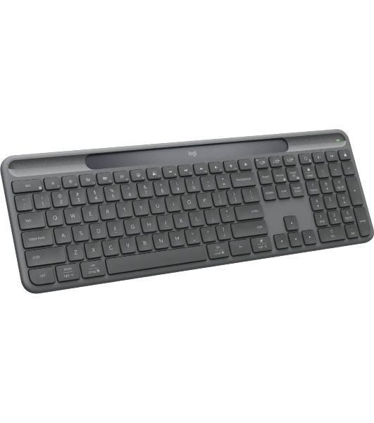 Клавиатура Logitech Signature Slim Solar K980 беспроводная, Bluetooth, серый
