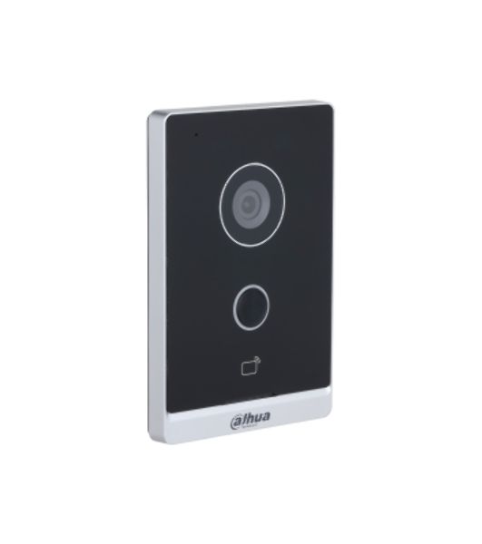 Вызывная панель DAHUA DHI-VTO2211G-P-S2 с разрешением камеры 2мп и CMOS сенсором, WDR, слот для SD карты до 256Гб, IP65, питание DC 12V/PoE