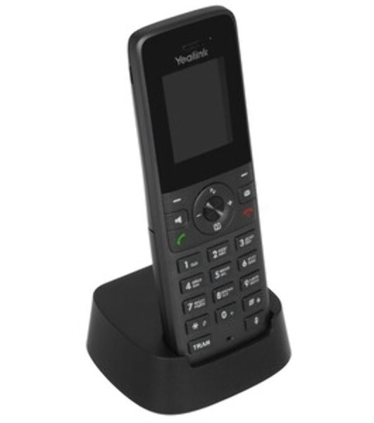Телефон DECT-трубка Yealink W73P DECT (база W70B+трубка W73H) до 10 SIP-аккаунтов, до 10 трубок на базу, до 20 одноврем. Вызовов