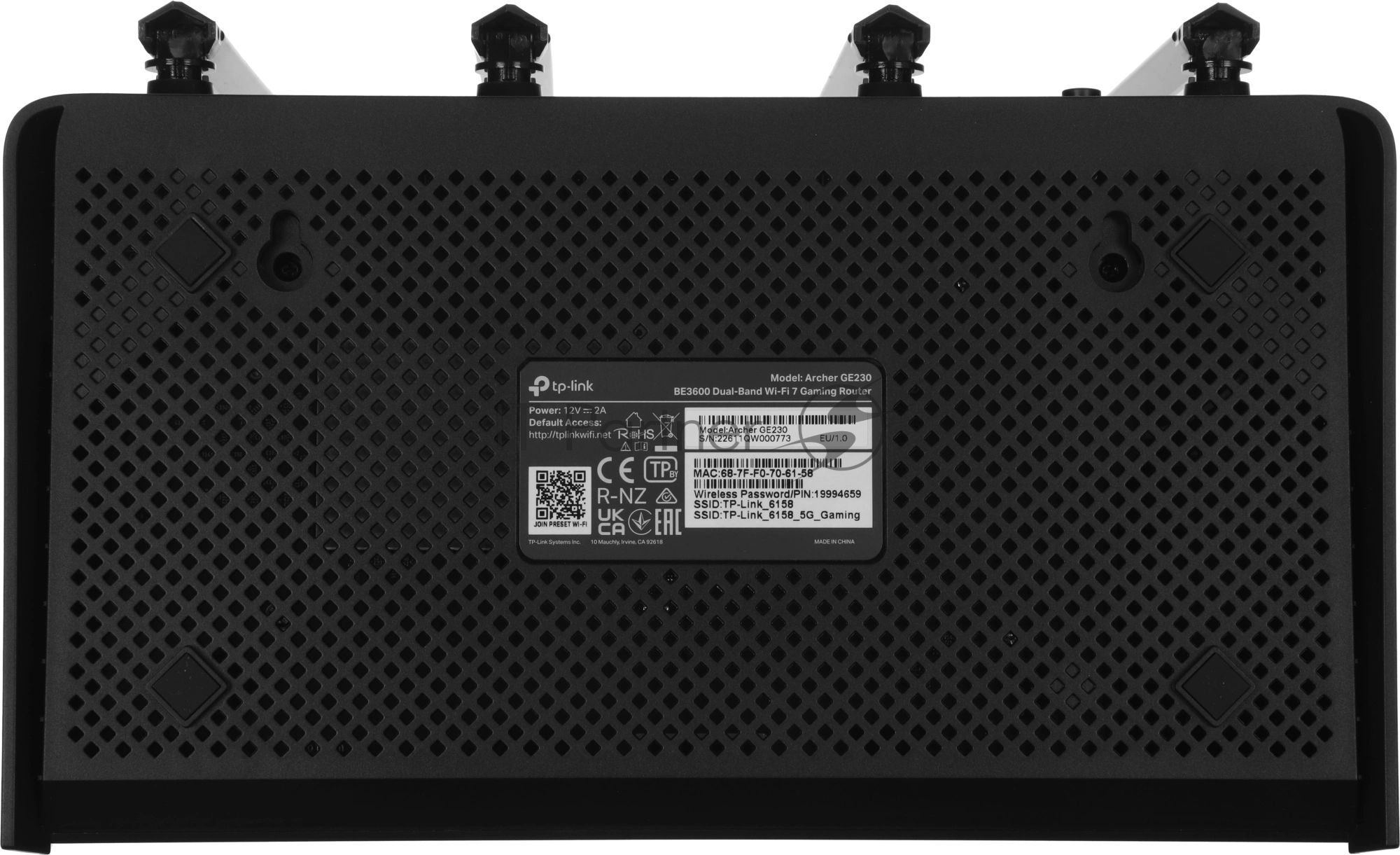 Двухдиапазонный игровой роутер Wi-Fi TP-Link Archer GE230