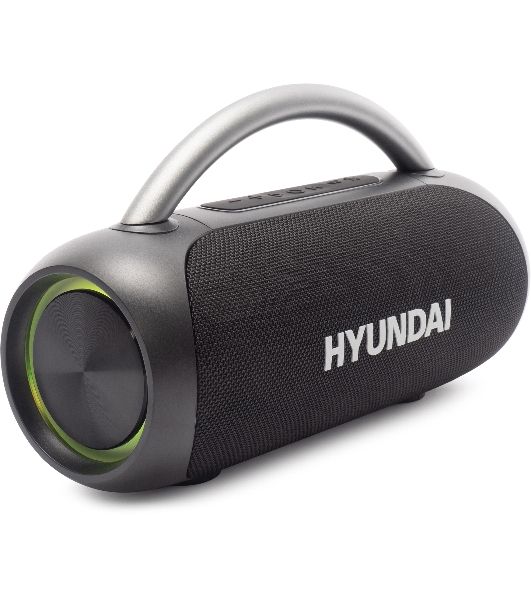 Колонка портативная Hyundai H-PS1026 черный 40W 2.0 BT 10м 1800mAh