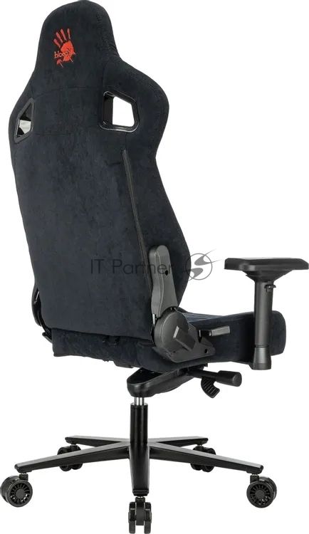 Кресло игровое A4Tech Bloody GC-660 черный Formula 999 искусственная замша с подголов. крестов. металл