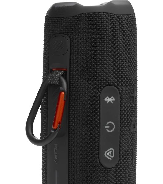 Колонка портативная JBL Flip 7 черный 25W 1.0 BT 4800mAh (JBLFLIP7BLK)