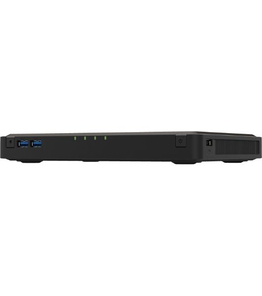 Сетевой RAID накопитель SMB QNAP TbS-464-8G NAS 4-bay M.2 NVMe, Intel Celeron N5105 4-core/4-thread 2.0-2.9 GHz, 8 Gb DDR4, 2 x 2.5 GbE, 2xUSB 3.2 Gen 1 port, 3xUSB 2.0 port, 2xHDMI Output