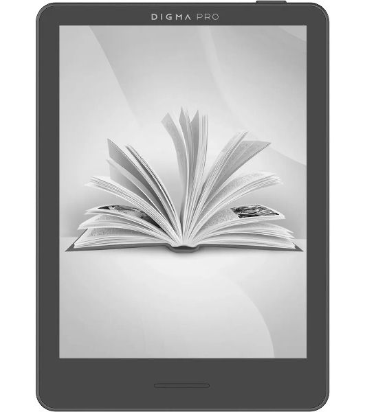 Электронная книга Digma pro MOON 6 6" E-Ink Carta 758x1024 1.8Ghz 1Gb/32Gb/SD/microSDHC/подсветка дисплея темно-серый