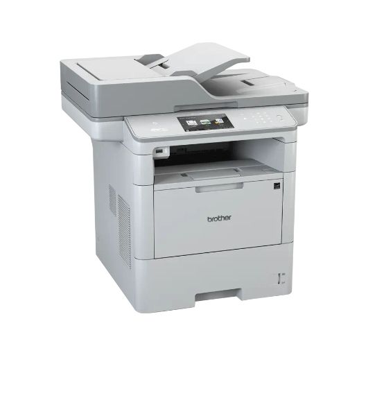 МФУ лазерное Brother MFC6900DW, (A4, монохромный, ч.б. 50 стр/мин, печать 1200x1200, скан. 1200x1200, лоток 520+50 листов, USB, Wi-Fi, NFC, факс, автоматическая двусторонняя печать)