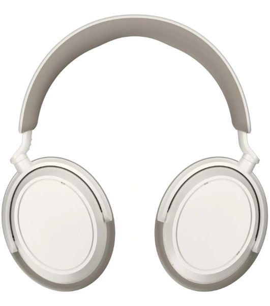 Беспроводные/проводные наушники Sennheiser Accentum Plus белый, полноразмерные, Bluetooth + Jack 3.5 мм, активное шумоподавление, до 50 ч
