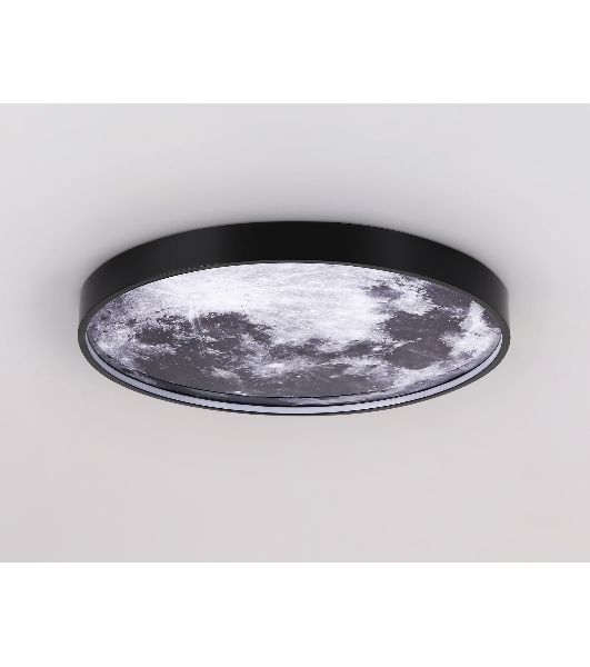 Настенно-потолочный светодиодный светильник Ambrella light FW11111 BK черный 18W LED 3000-6400K D300*38