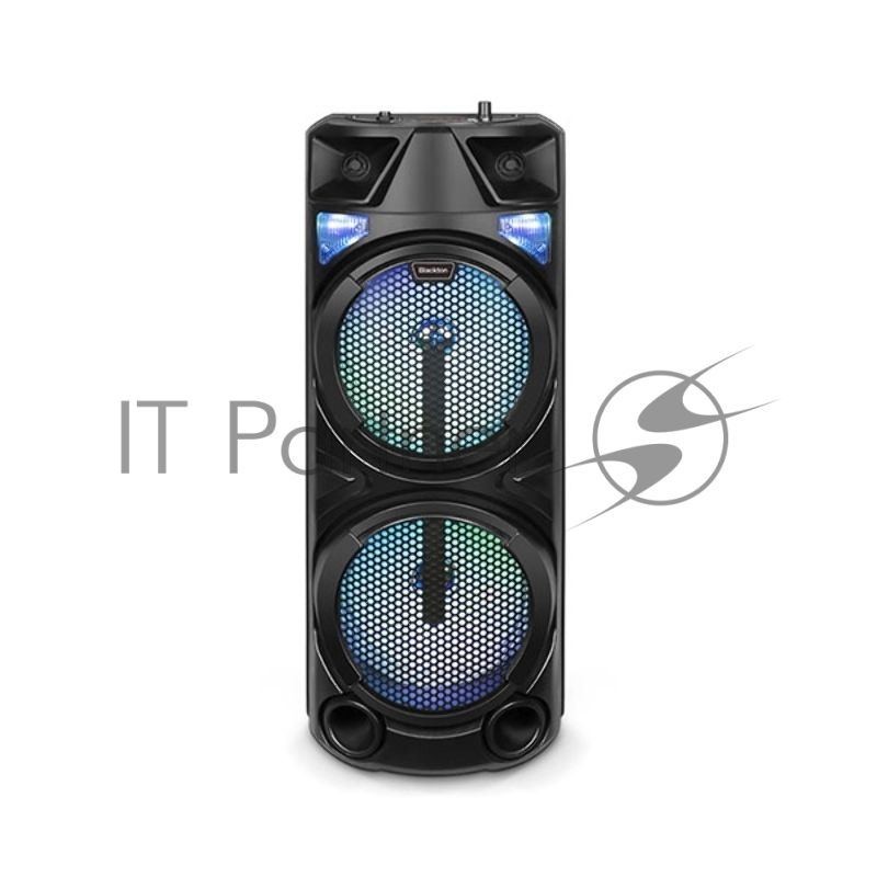 Портативная акустика Blackton Bt PBS2116 черный Мощность RMS 8 Вт