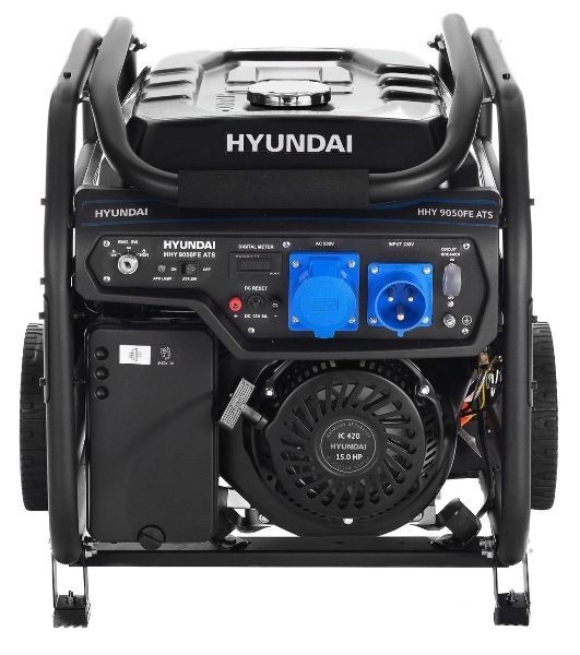 Электрогенератор бензиновый Hyundai HHY 9050FE ATS, 6.5 кВт, 74 дБ, 97 кг