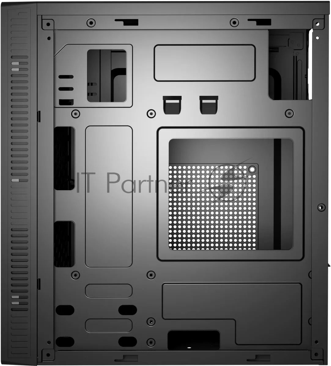 Компьютерный корпус Bloody BD-CC101 черный без БП mATX 1x80мм 1x92мм 2x120мм 2xUSB 2.0 1xUSB 3.0 audio