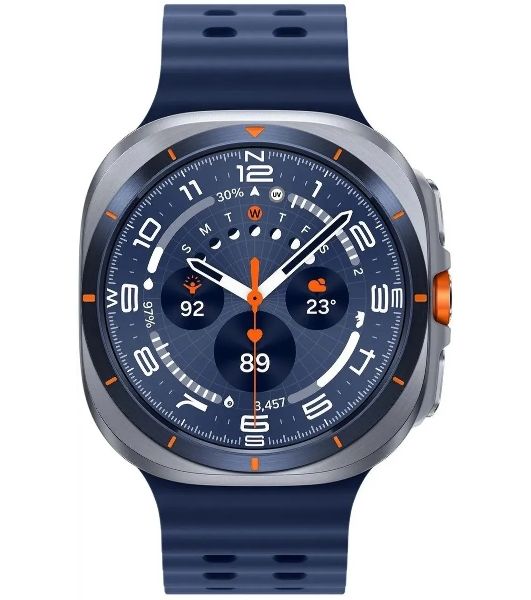 Умные часы Samsung Galaxy Watch Ultra 2025 1.5" Super AMOLED, 4G LTE, IP68, синий / титан