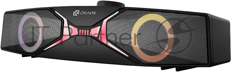 Саундбар Оклик OK-502S 2.0 6Вт черный