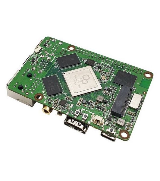 Одноплатный компьютер RockPi ROCK PI 4B Plus (4Gb/32Gb eMMC)