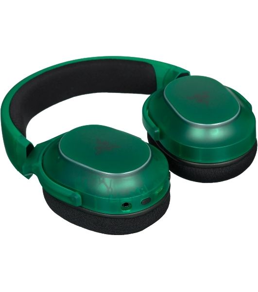 Гарнитура Razer Barracuda X Chroma Phantom Green Edition зелёный, беспроводная, Bluetooth, до 70 ч, подсветка