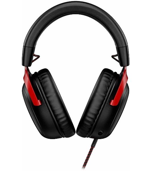 Гарнитура HyperX Cloud III чёрный-красный, проводная, 3.5 мм