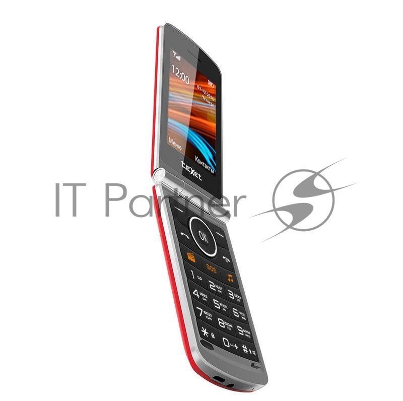 Мобильный телефон TeXet TM-404 красный