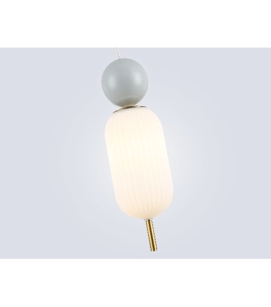 Светильник Ambrella light LH53101 BS/GR/FR латунь/серый/белый матовый G9 max 28W D100*330