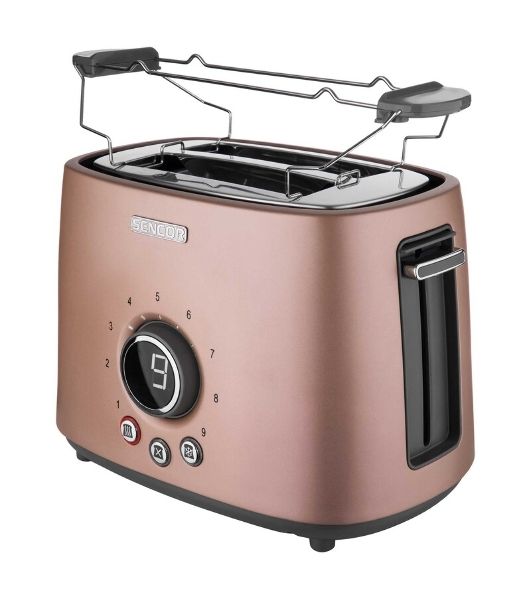 Тостер Sencor STS 6055RS розовый, 1000 Вт, 2 слота