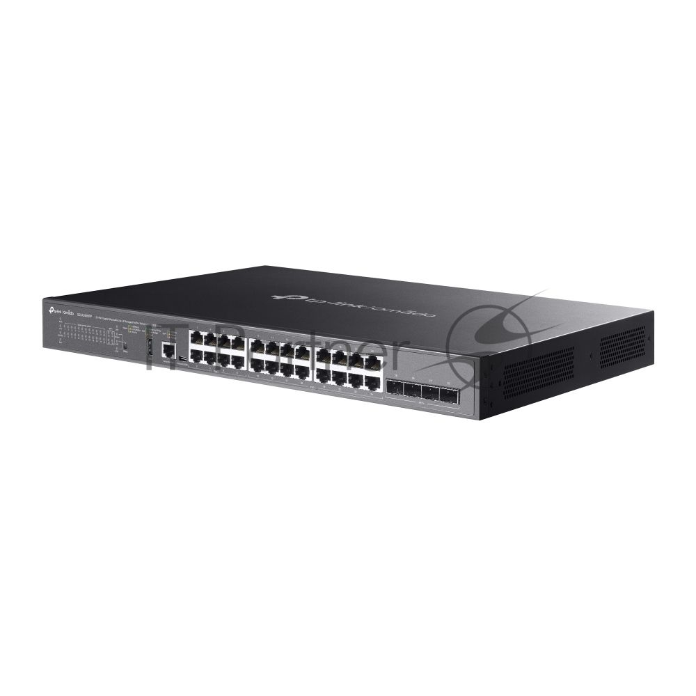 Коммутатор TP-Link SG5428XMPP, 24×1 Гбит/с PoE++ + 4×10 Гбит/с SFP+, управляемый