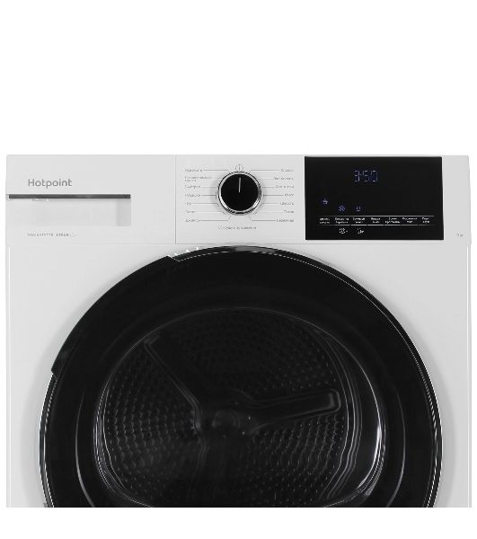 Сушильная машина Hotpoint TDH 99V W кл.энер.:A++ макс.загр.:9кг белый/черный