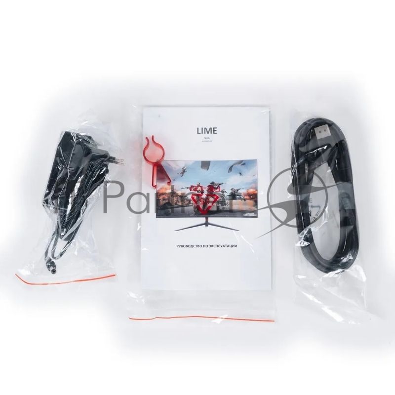 Монитор 23.8" Lime T238L VA 1920x1080, 165 Гц, 5 мс, 16:9, 250 кд/м2, 1xHDMI, 1хDP, 1xUSB, 1x3.5 мм, изогнутый, черный