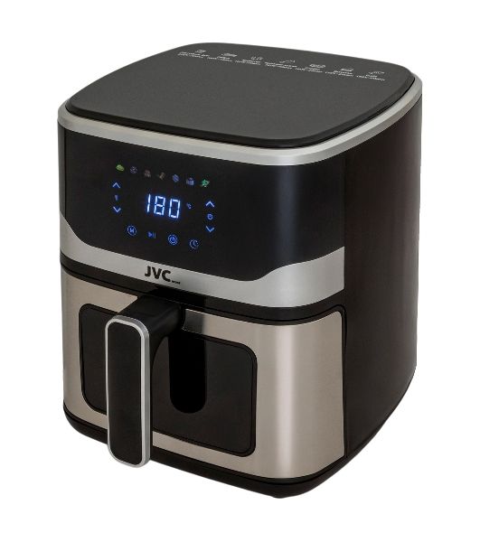 Аэрогриль JVC JK-MB054 черный, 1800 Вт, 6 л, сенсор, 7 программ