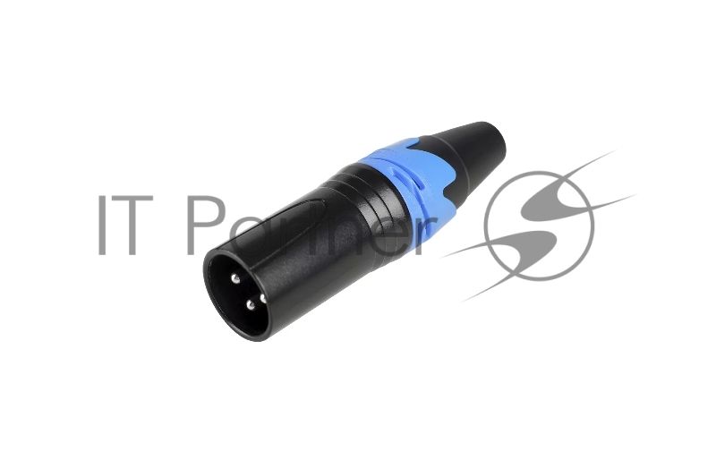 Комплект кабельных разъемов Wize WXLR-3PM-5 XLR 3 pin, (вилка), 5 шт. в комплекте