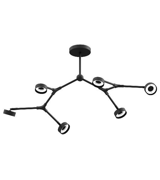 Корпус светильника C9056/6 SBK черный песок 1100*400*200mm GX53/6