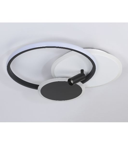 Светильник Ambrella light FL5118/3+1 WH/BK белый/черный 64W 3000K/4200K/6400K+4200K 480*425*110 (ПДУ ИК)