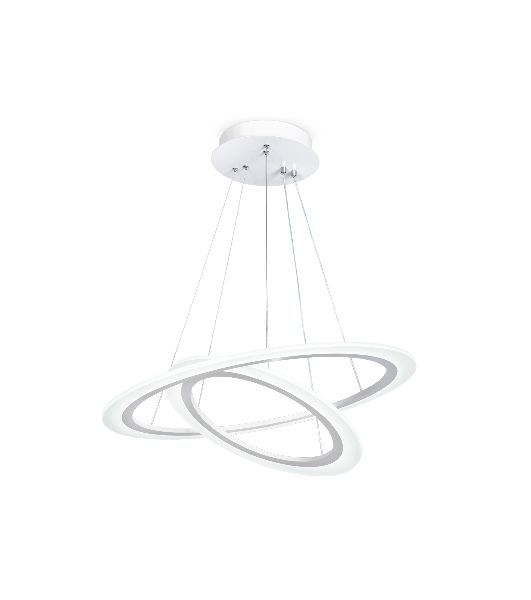 Светильник Ambrella light FA4355/2 WH белый 78W 3000K/4200K/6400K D580*670 (ПДУ РАДИО 2.4G)
