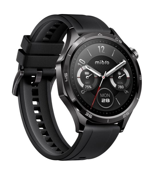 Умные часы Mibro GT, 1.43" AMOLED, Bluetooth 5.3, 5ATM, серый