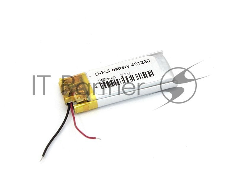Аккумулятор Li-Pol (батарея) 4x12x30 мм 2pin 3.7V/110mAh