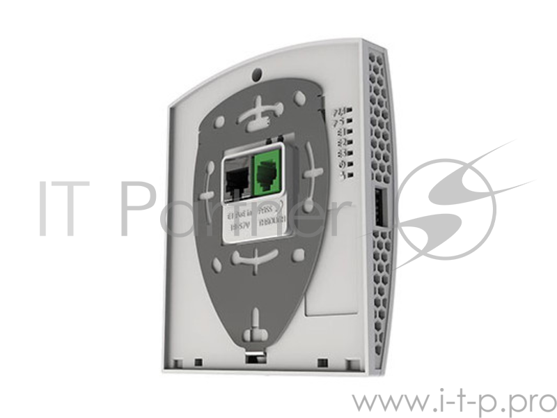 Точка доступа RBwsAP-5Hac2nD with 650MHz CPU, 64MB RAM, 3xLAN, built-in 2.4Ghz 802.11b/g/n two chain wireless with integrated antennas, built-in 5Ghz 802.11ac single chain wireless with integrated antenna, USB, plastic case, in-wall mounting bracket, Rout