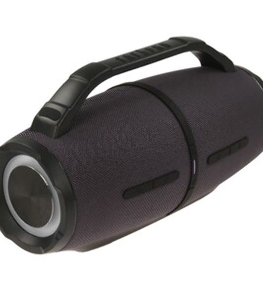 Колонка портативная Ural ГР-007 черный 60W 2.2 BT/3.5Jack/USB 10м 5000mAh (УРАЛ ГР-007 черный)