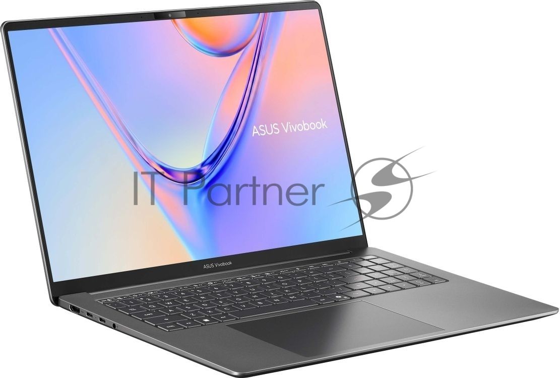 Ноутбук Asus VivoBook S16 S5652MA-TK095/16"/IPS/Intel Core 7 350/16Gb/256Gb SSD/Intel Graphics/без ОС/серый/1.5kg
