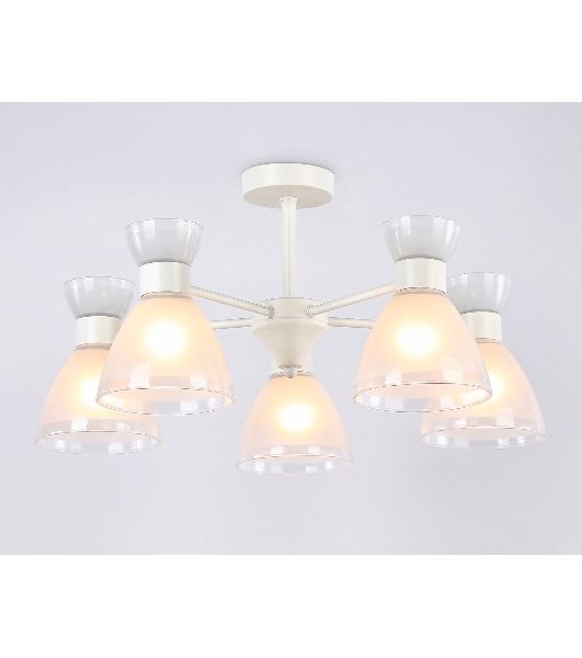 Светильник Ambrella light TR3179/5 WH белый E27/5 max 40W D570*280