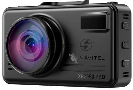 Видеорегистратор с радар-детектором Navitel XR2650 PRO, 1920x1080, 3", GPS/ГЛОНАСС, Wi-Fi, G-сенсор, GPS-информатор