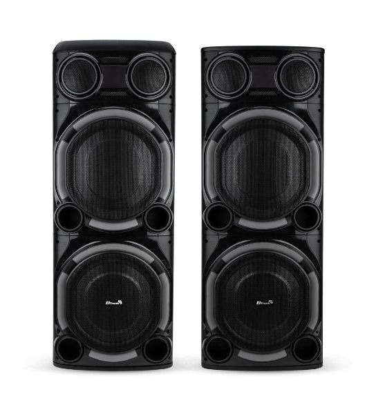 Колонка Eltronic 15" (30-57 CRAZY BOX 5000) динамик 4шт/15" комплект 2 колонки с TWS
