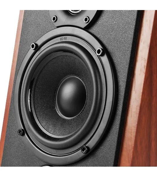 Колонки Edifier R1700 ВТ 2.0 Активные, 2 x 33W RMS, 85 дБА, дерево, беспроводной пульт ДУ
