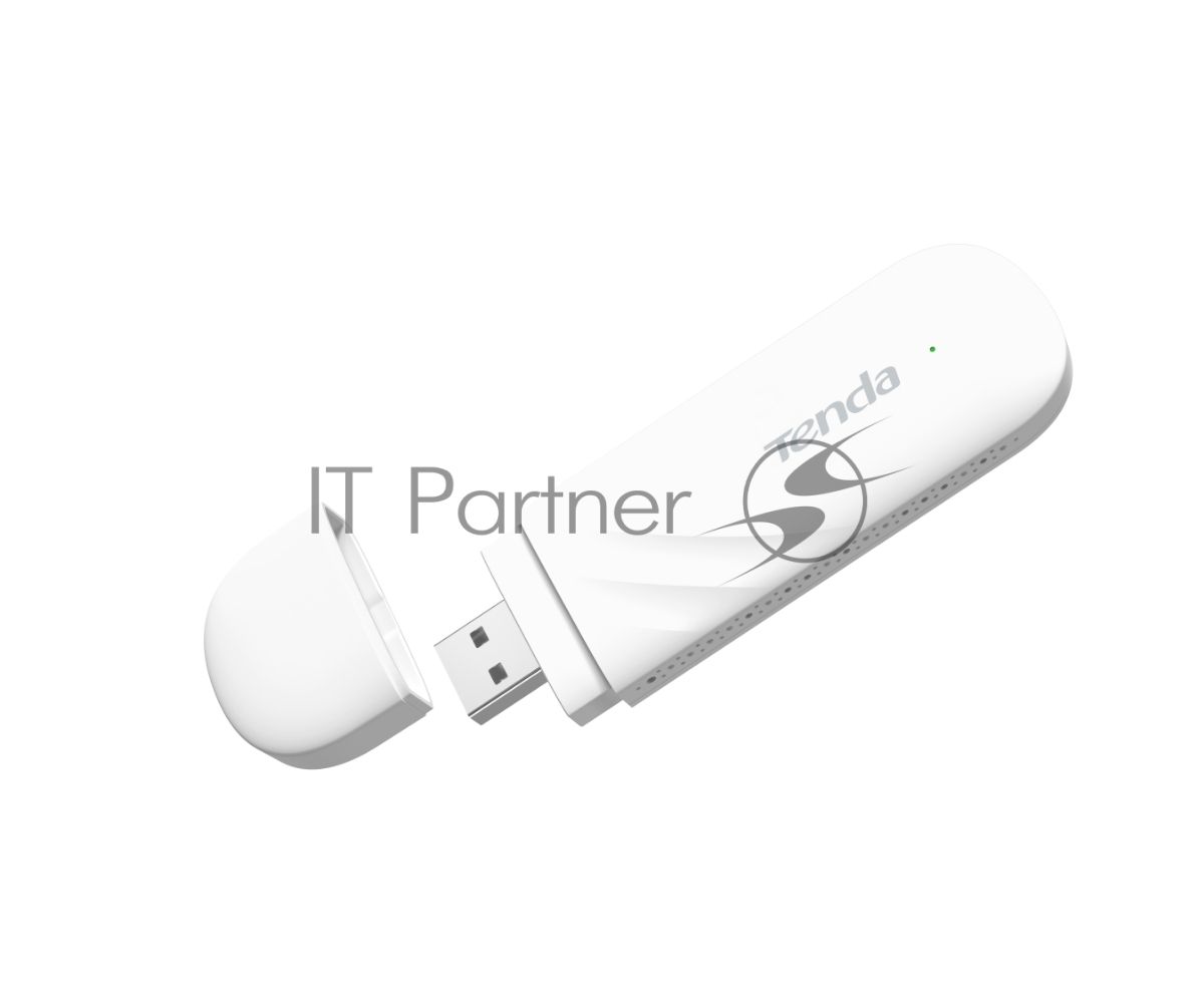 USB-модем Tenda 4G01, LTE Cat.4 150 Мбит/с, интерфейс USB2.0, белый