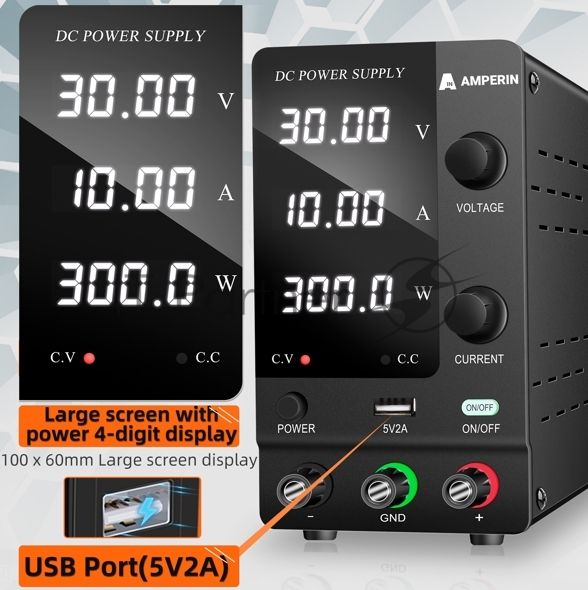 Лабораторный блок питания Amperin AI-C3010 30V, 10A