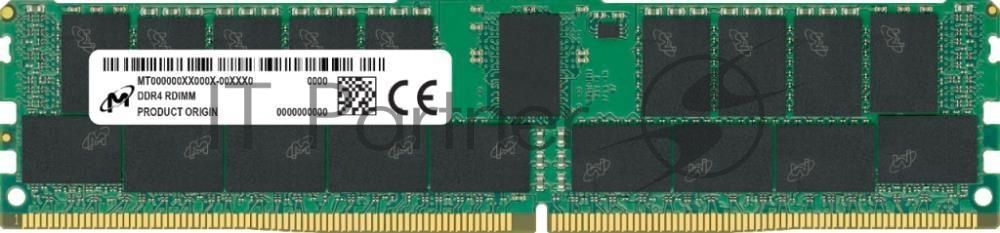 Оперативная память Crucial, DDR4, 32GB (1x32 GB), 3200 MHz, CL22, ECC, RDIMM, OEM
