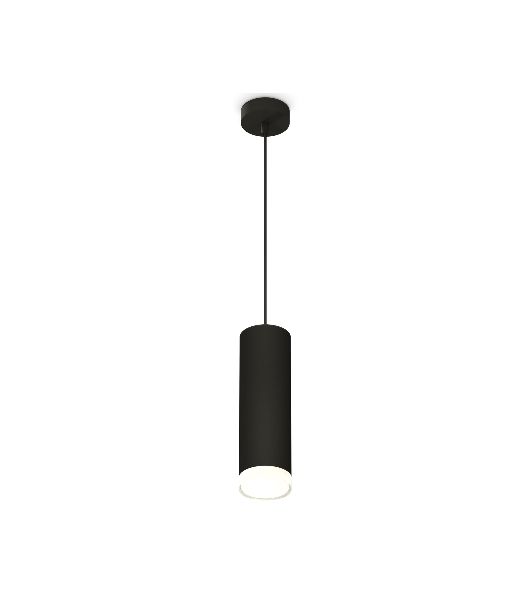 Светильник Ambrella Light XP8192010SBK/FR/CL черный песок/белый матовый/прозрачный GX53 (A2333, C8192, N8399)