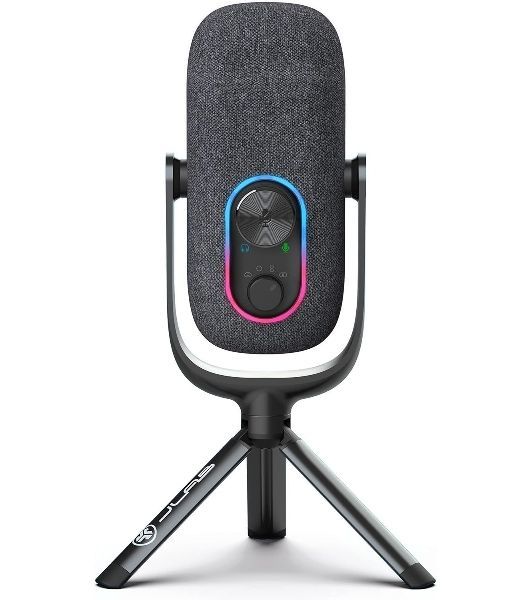 Проводной микрофон Jlab EPIC TALK USB Microphone черный (PN: MEPICTALKRBLK4)