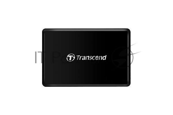 Кард-ридер Transcend RDF8/черный/SDXC,SDHC,microSDXC,microSDHC,CompactFlash,CompactFlash/USB 3.0/пластик