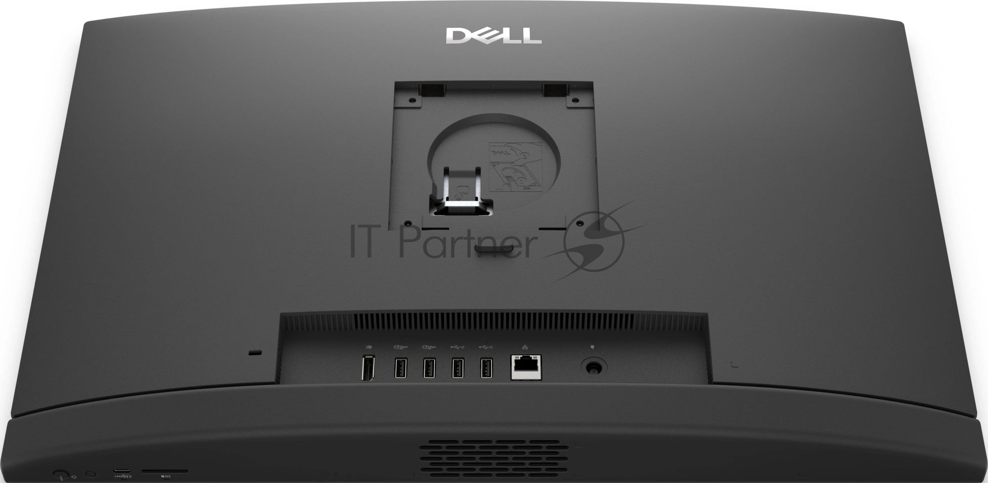 Моноблок Dell Pro 24 QC24251 23.8" Full HD Core Ultra 5 235T (2.2) 32Gb SSD1Tb Graphics CR Windows 11 Pro GbitEth WiFi BT 130W клавиатура мышь Cam темно-серый 1920x1080