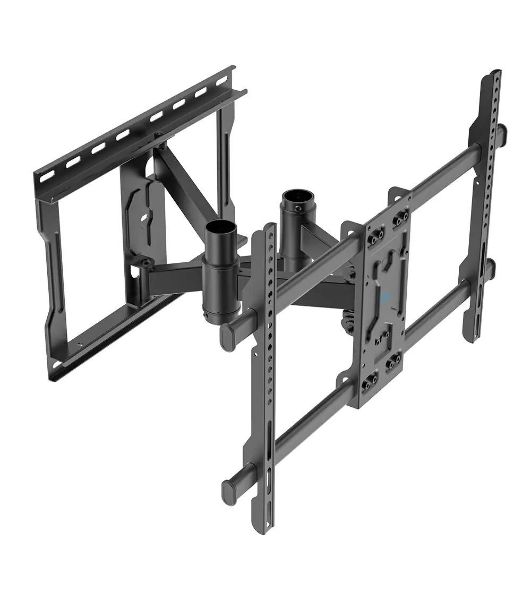 Кронштейн Kromax ATLANTIS-85 черный, Кр. стал. настенный для TV 32"-70", max 50 кг, 5 ст св., нак. ±10°, пов. ±60°, от ст. 74-441 мм., max VESA 600-400 мм